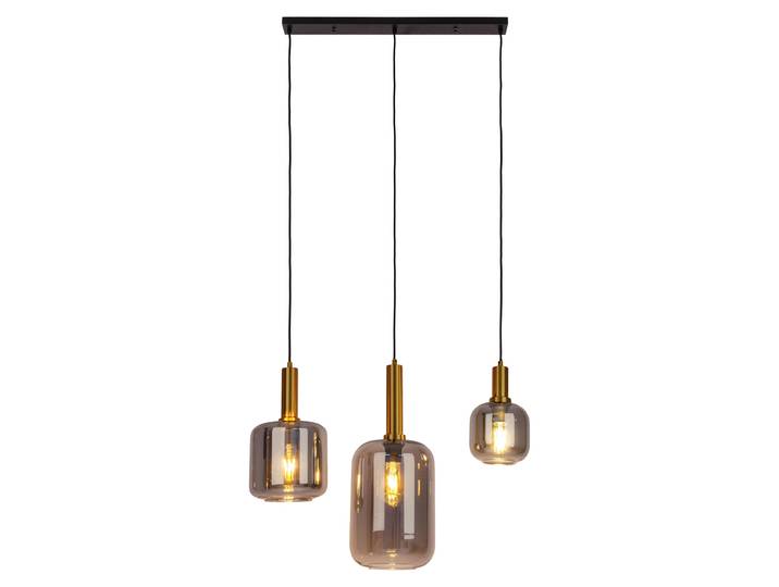 Näve Fumo\, Flexible\, Noir\, Or\, Noir\, Verre\, Métal\, Verre\, Rouleau