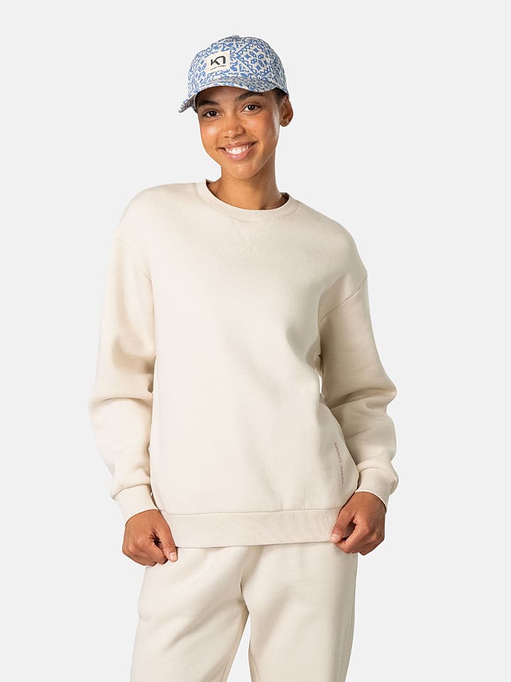 KARI TRAA Sweatshirt "Anelie" in Creme - M
