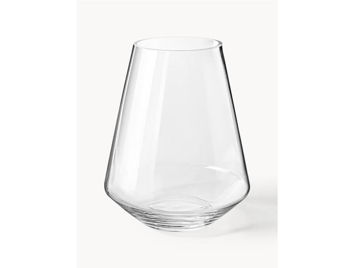 Mondgeblazen glazen vaas Joyce, H 21 cm