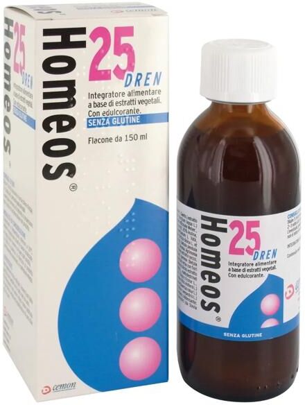 Cemon Homeos 25 Dren Integratore Drenante 150 ml