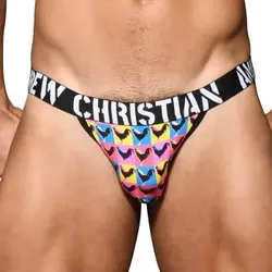 Andrew Christian 2P Almost Naked Cock Jock Mixed Polyamid Medium Herren