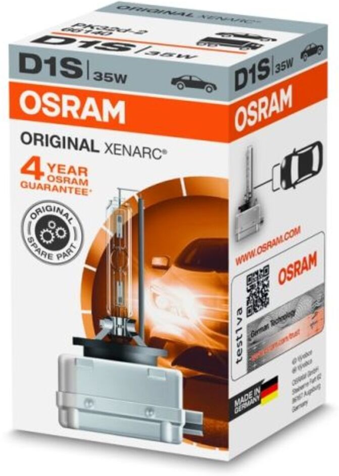 Ams-Osram Glühlampe Xenon OSRAM D1S Xenarc 35W, 1 Stück