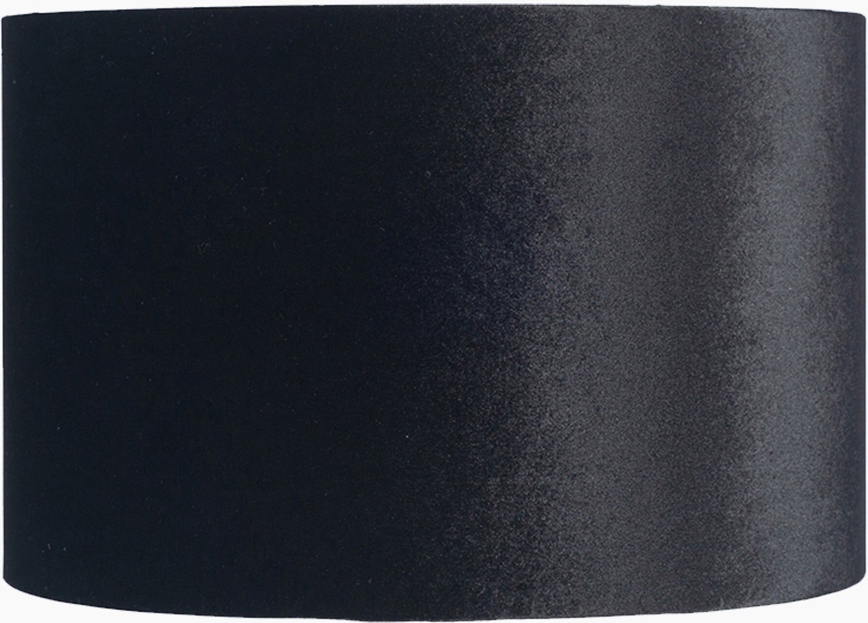 Pacific Lifestyle - Bow 40cm Black Velvet Cylinder Shade