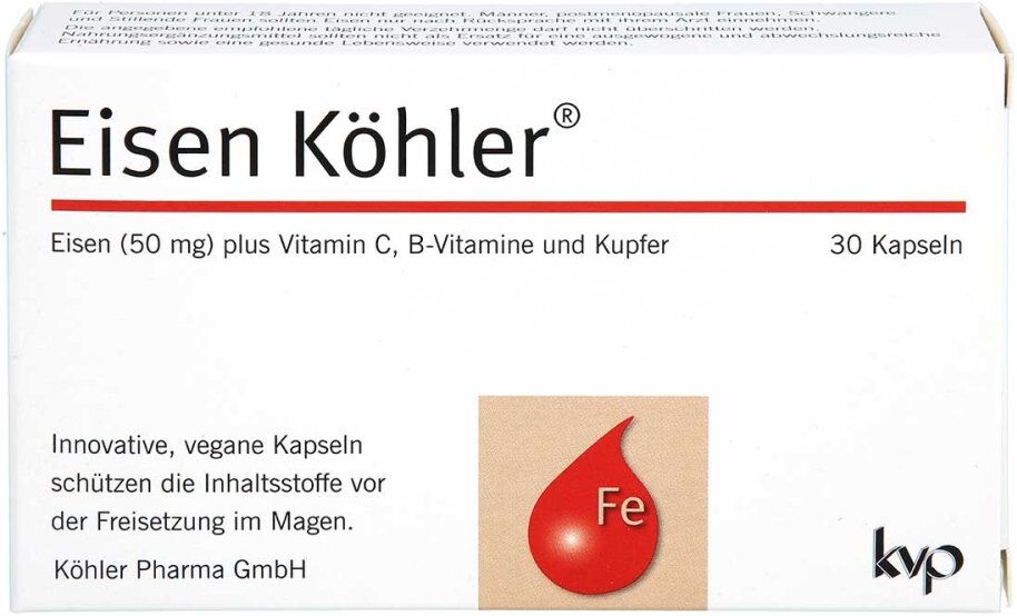 Eisen Köhler Kapseln 30stk