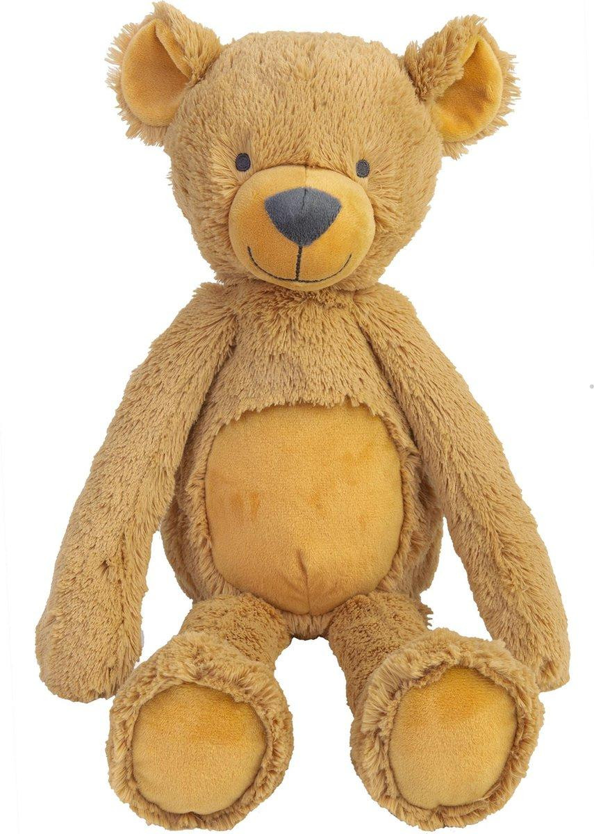 Happy Horse Knuffelbeer Bradley, Okergeel, 48 cm