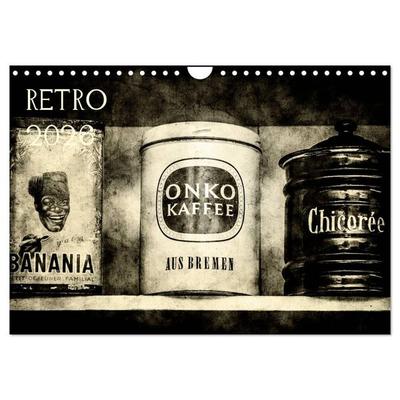 Retro (Wandkalender 2026 DIN A4 quer), CALVENDO Monatskalender