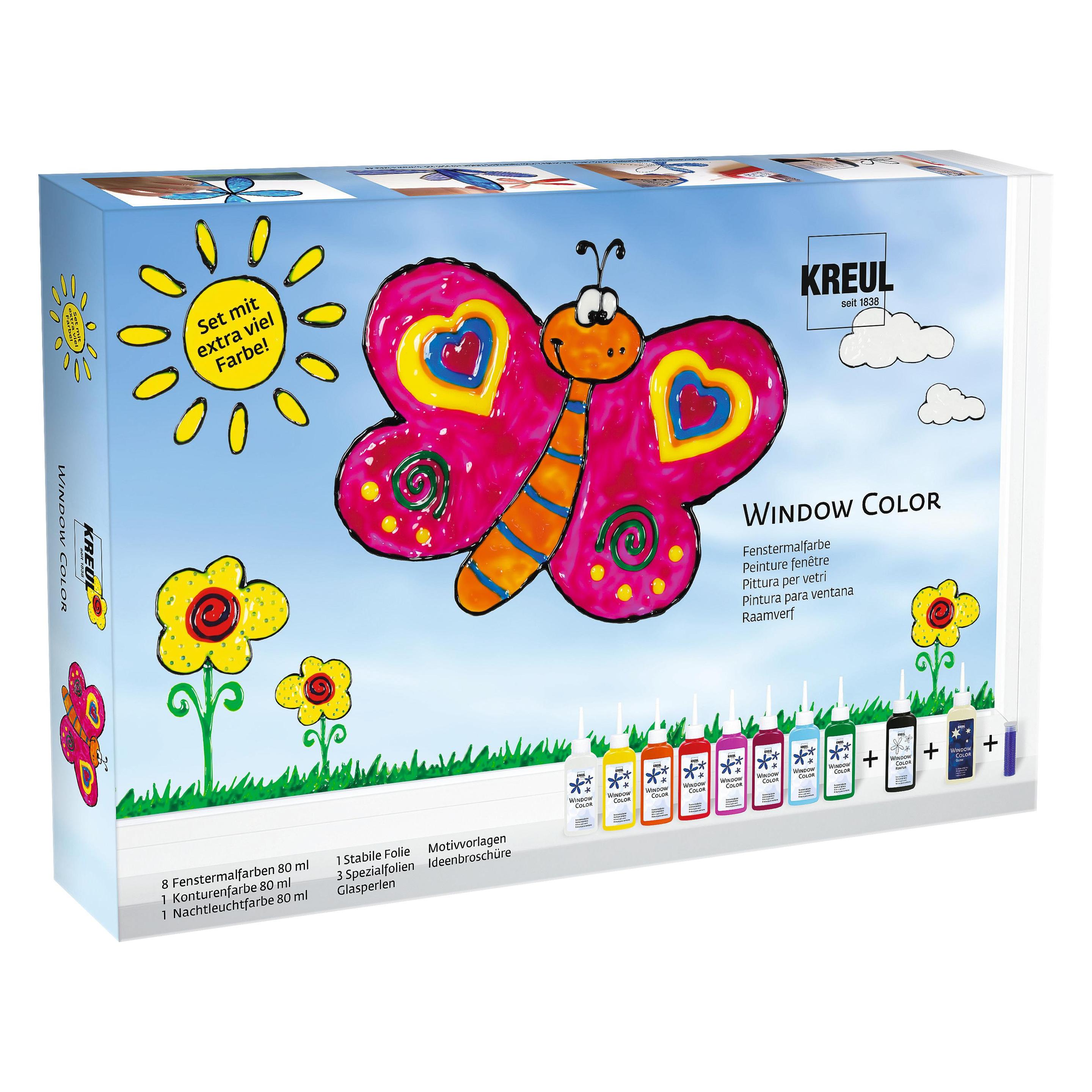 Kreul Window Color Set Extra (800 ml) (42752)