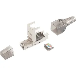 SHVP BS08-51001 - Cat.6A Tool-less RJ45 Stecker mit Knickschutz