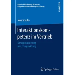 Interaktionskompetenz im Vertrieb, Fachbücher von Vera Schulte