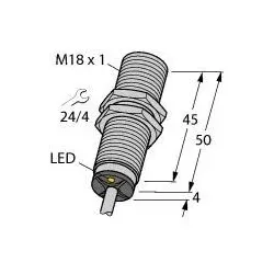 Turck Sensor BI8U-EM18-AP6X/S90