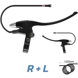 Bremshebel mit Sensor und Einsteller R und L - SM Stecker 1,2M