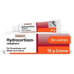 HYDROCORTISON-ratiopharm 0,5% Creme 15 g