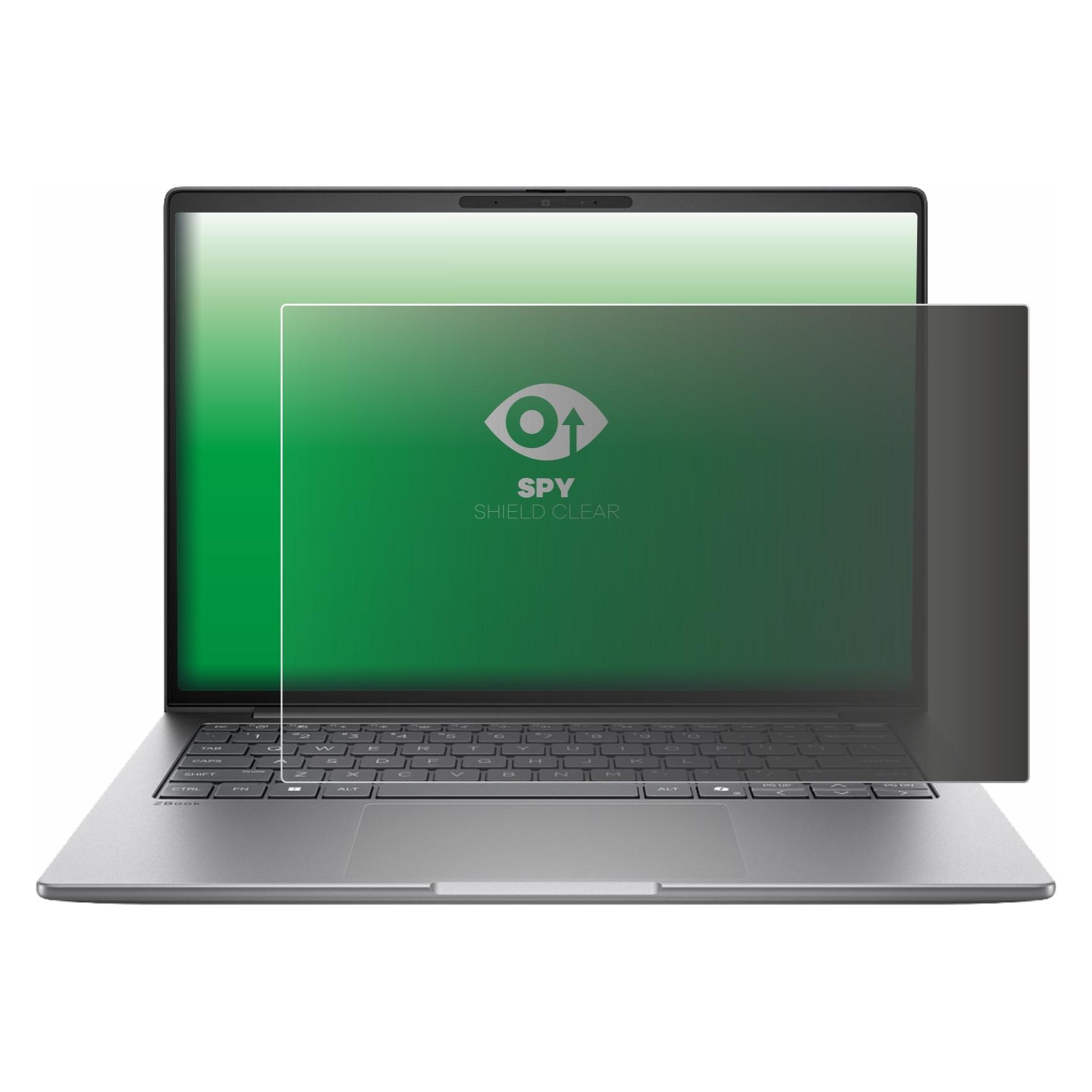 upscreen Sichtschutzfolie für HP Zbook 8 G2i 14" Anti-Spy Privacy Folie Blaulicht-Schutz (14", 16:10) (3564281)