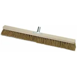 Saalbesen Nölle Naturkokos 50 cm mit Metallstielhalter Kehrbesen mit Metallstielhalter