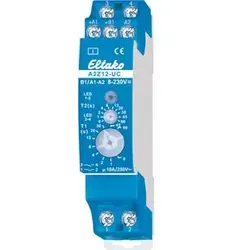 Eltako 23200302 Analog einstellbare 2-Stufen-Ansprechverzögerung, 1+1 Schließer 10A A2Z12-UC