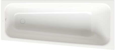 Bette BetteSpace S Badewanne 1140-440 170x75x42cm, Ecke rechts, snow