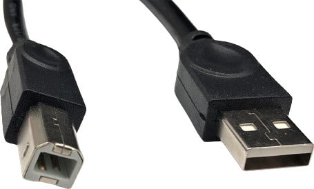 T-ProTek USB-kabel compatibel met OKI Data B411dn, LE810DT en Data ML3390eco
