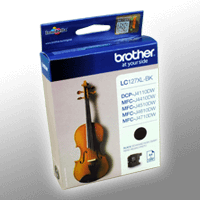 Brother Tinte LC-127XLBK schwarz