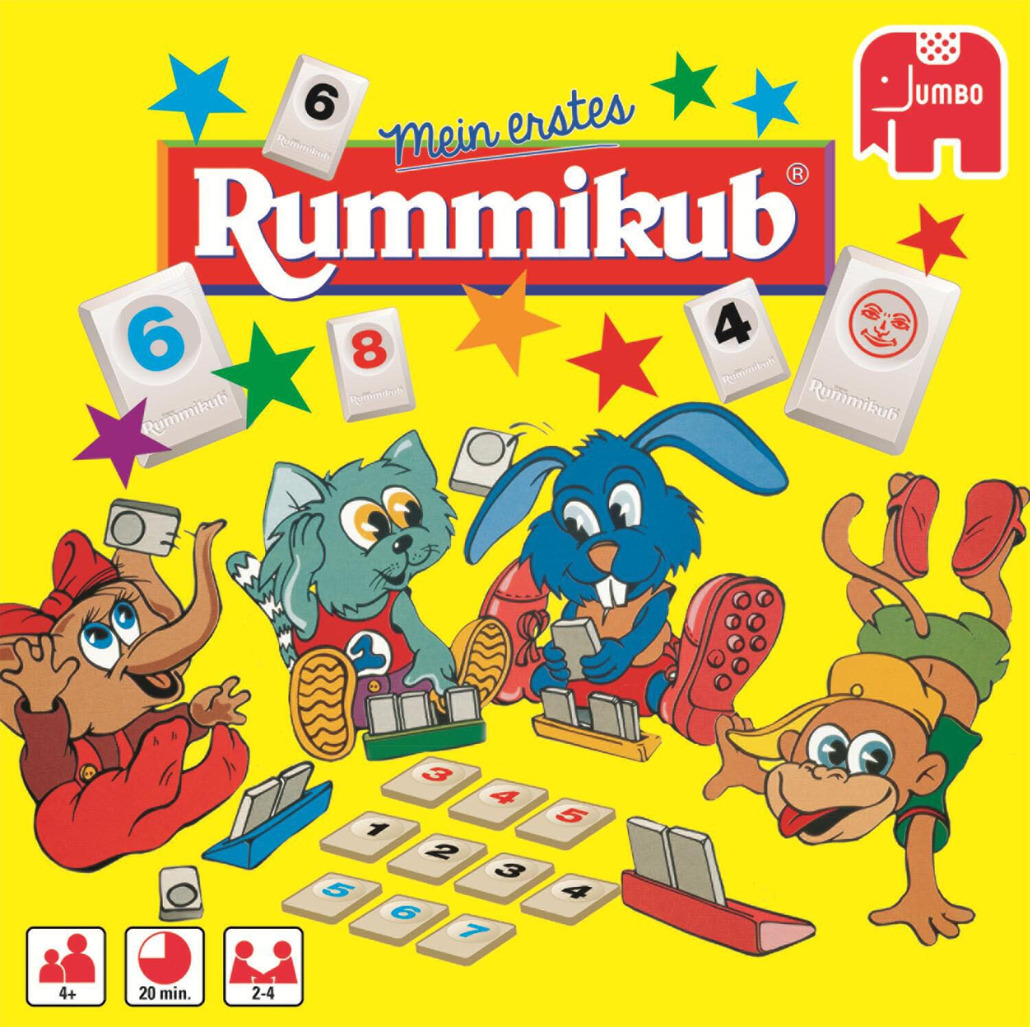 Jumbo Mein erstes Rummikub Geschicklichkeitsspiel 03990