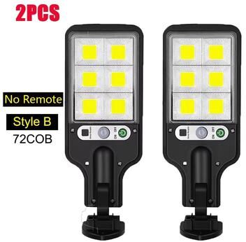 Inspired Finds Powerful LED Solar Outdoor Wall Lamp With Motion Sensor 2pcs 72cob