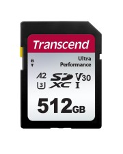 Transcend 340S Flash-Speicherkarte 512 GB A2 / Video Class V30 / UHS-I U3 SDXC UHS-I (TS512GSDC340S)