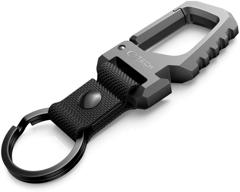 Tech-Protect SlideLock Karabinnøglering - Sort