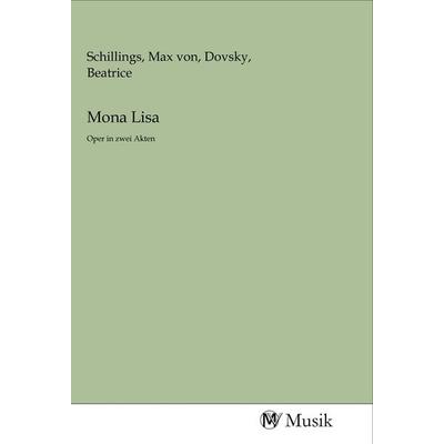 Mona Lisa, Taschenbuch von , MV-Musik, 978-3-96877-232-5