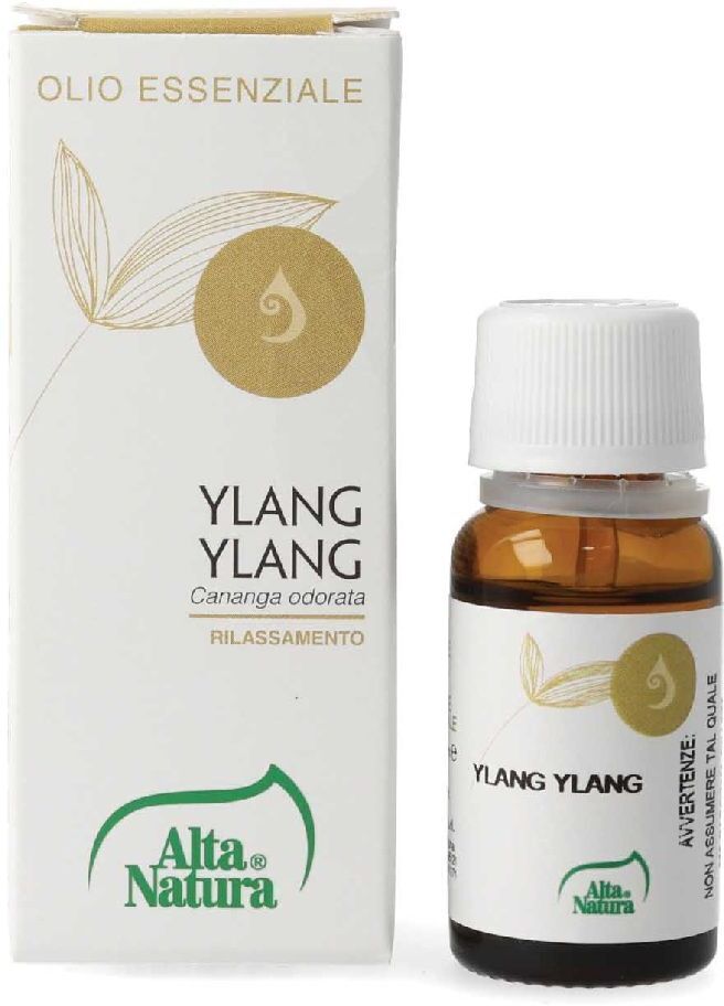 ALTA NATURA-INALME Srl Essentia, Ylang Ylang Olio Essenziale Purissimo, 10 ml