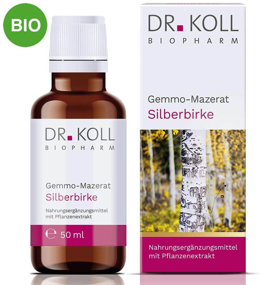 Dr. Koll Gemmo-Mazerat Silberbirke Tropfen