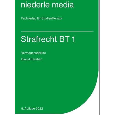 Strafrecht BT 1 - Karteikarten - 2022, Sonstige von Jan Niederle, Niederle, J, 978-3-86724-045-1