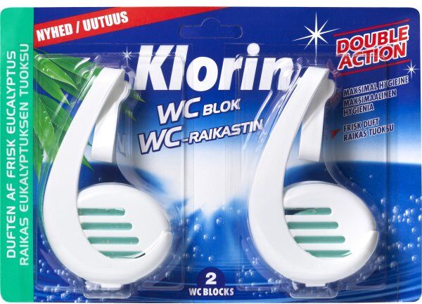 Klorin Wc-Blok   Eukalyptus   2 Stk