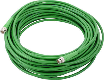 Sommer Cable BNC Cable 75 Ohms 20m Grün