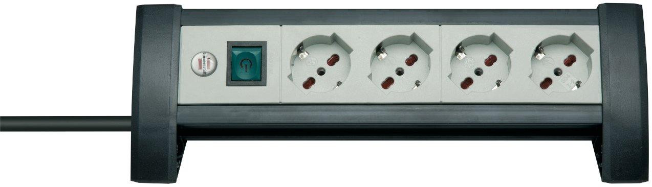 Brennenstuhl Premium Office Line 4-voudige tafelcontactdoos 1156255414