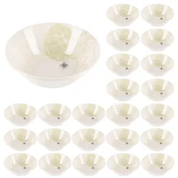 BERGNER - Set aus 24 Schalen 500 ml aus Steinzeug - Butterfly