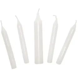 GOKI Geburtstagskerzen-Set weiß (10St)