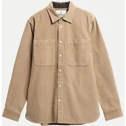 Cord-Hemd Authentic Beige XL