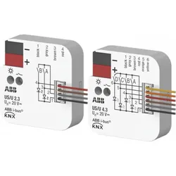 ABB US/U2.3 Universal-Schnittstelle, 2fach, UP