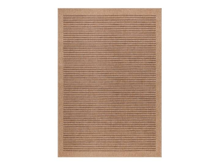 Tapis d'extérieur Dhaka - Type B Beige/Noir/Beige/Noir Polyester 120 x 170cm