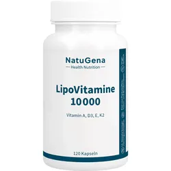 Lipovitamine 10000 Vitamin A + D3 + E + K2 120 ST