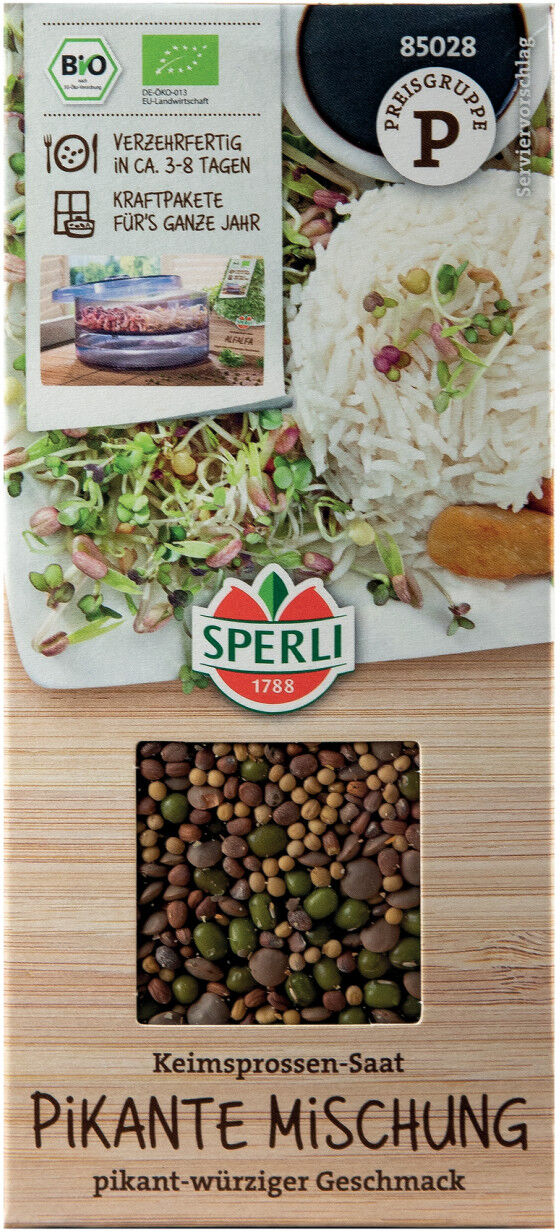 Sperli BIO Keimsprossen-Saat Pikante Mischung