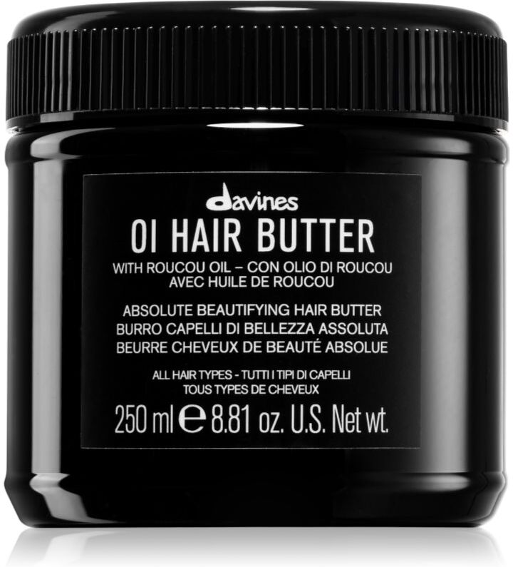 Davines OI Hair Butter beurre nourrissant en profondeur pour cheveux indisciplinés et frisottis 250 ml