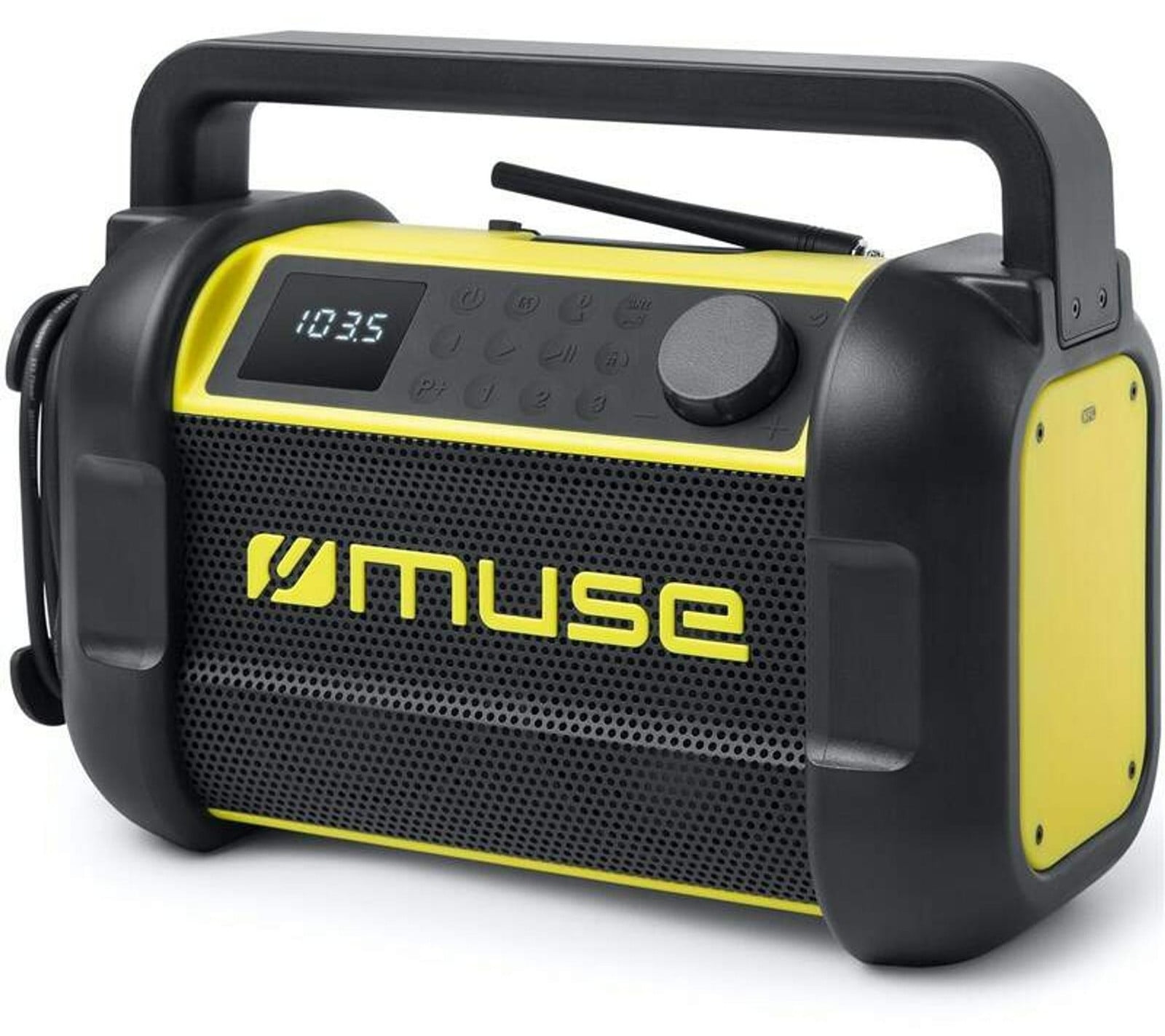 Muse M-928 BTY Digitale Reisradio met FM, PLL en LED-display, 20 Watt