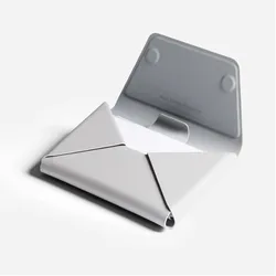 MOFT Snap Field Wallet & Ständer - MagSafe, Smartphone Halterung, Weiss, Grau