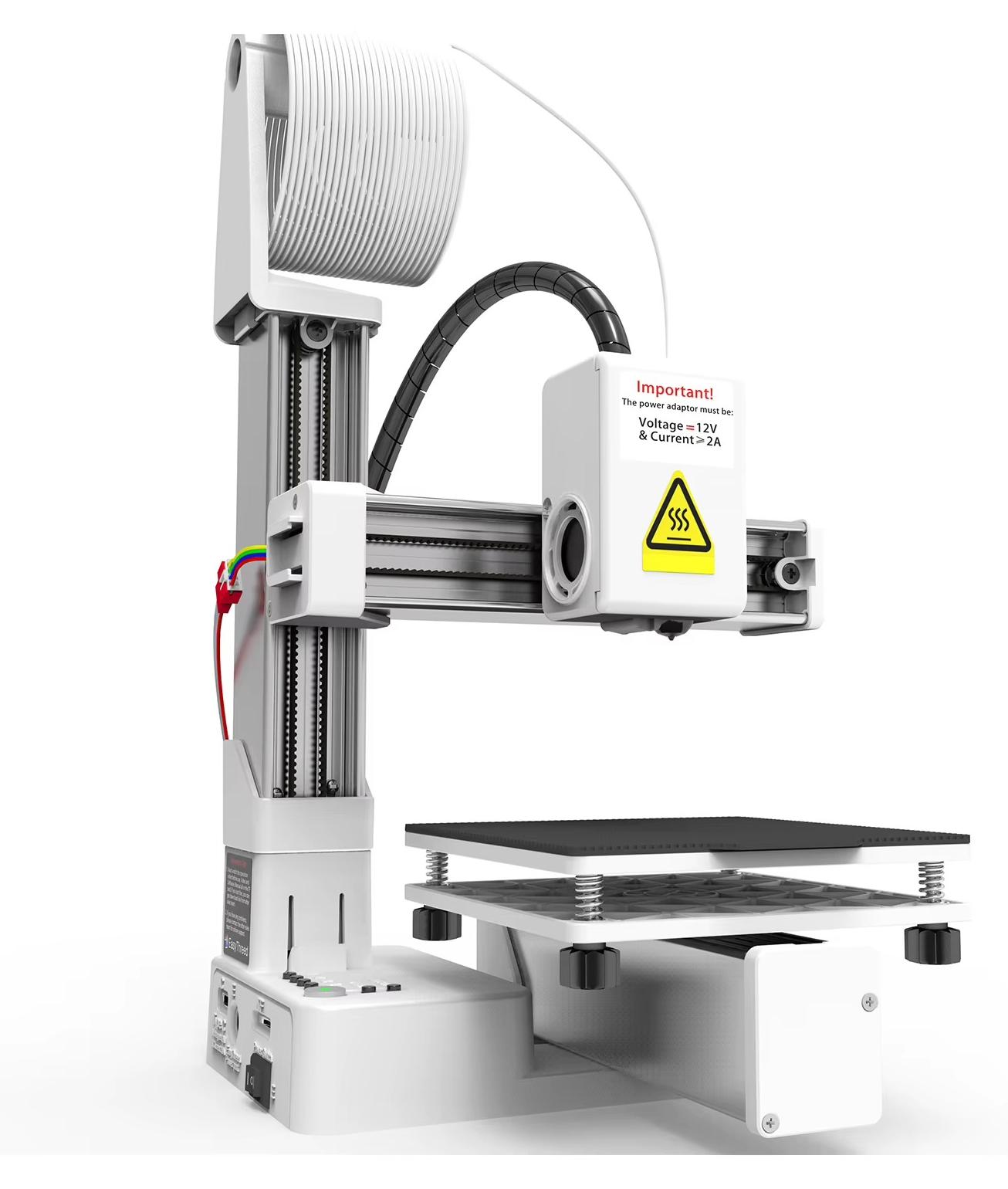 3D-Drucker - K10 - Für Einsteiger - Desktop-Modell - Drucken Per Tastendruck - Automatische Slicing-Software - DIY-Basteln - Ohne WLAN/Bluetooth