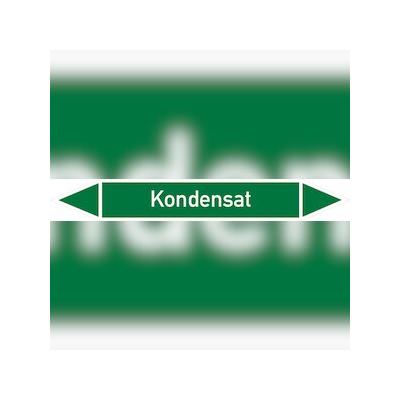 Rohrleitungskennzeichen Kondensat - 270x37 mm Folie selbstklebend