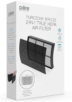 Enrichment PureZone 5-3/4 in H x 1/4 in W Rectangular HEPA Air Purifier Filter 1 Pack