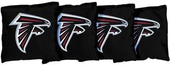 Skip's Garage Atlanta Falcons NFL Black Cornhole Bags