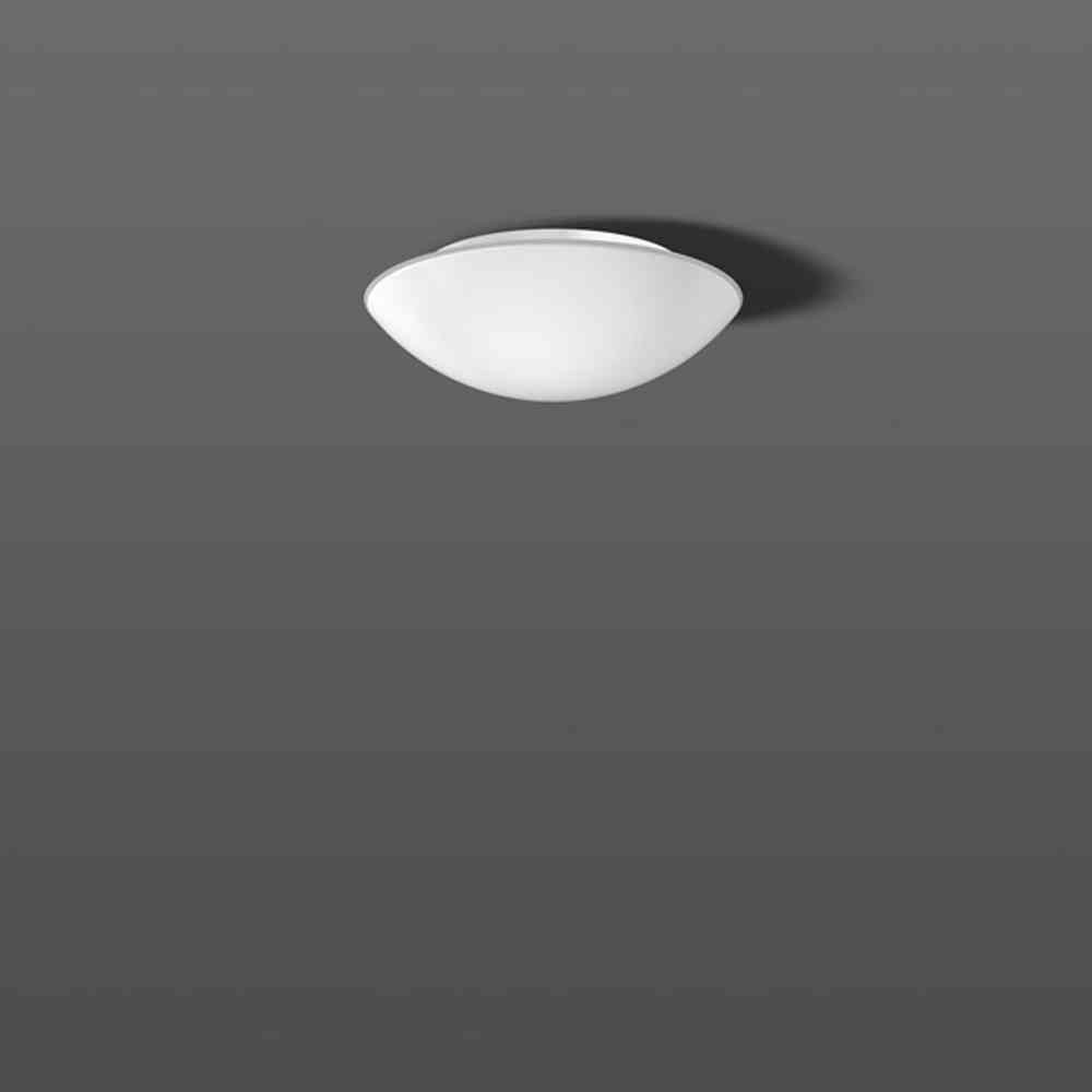 RZB Zimmermann Inbouwlamp AGL Flat Basic, 2x60W, Opaalglas, Ronde vorm, E27 fitting