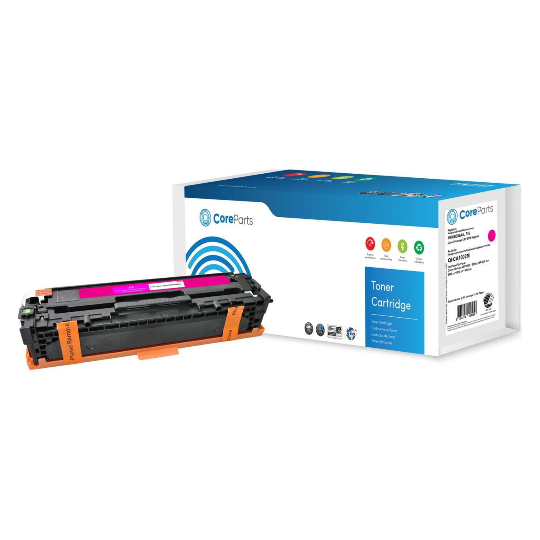 CoreParts Toner Magenta CB543A (M) (QI-HP1012M)