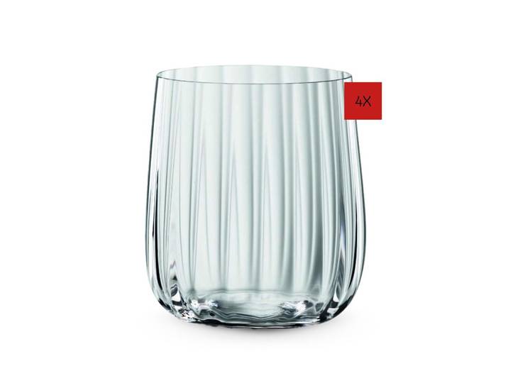 TUMBLER Lifestyle transparent 340 ml 4er Set